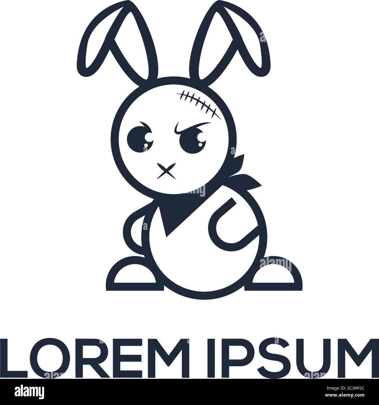 Logo De Conejo Fotos E Imagenes De Stock Alamy Dibujos de conejos para colorear. https www alamy es mala imagen de conejo vector de logotipo cowboy conejo vector ilustracion puede utilizar para su marca comercial identidad de marca o marca comercial image363783908 html