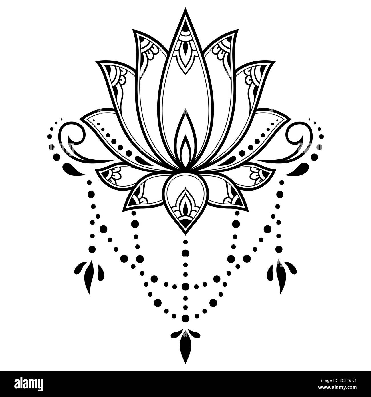 Lotus flower tattoo fotografías e imágenes de alta resolución - Alamy