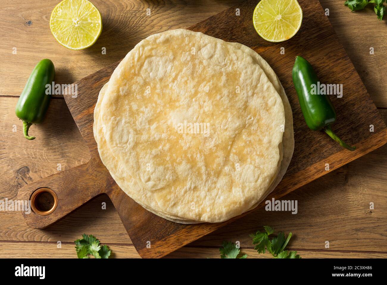 Tortillas de harina para tacos fotografías e imágenes de alta