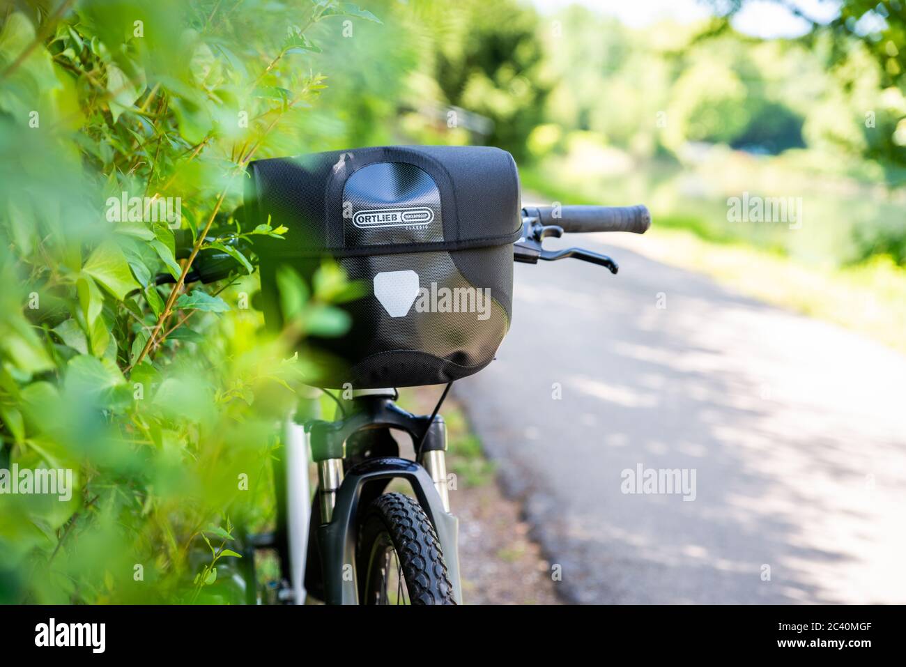 Bolsa Manillar Ciclismo - Negro - Nortei