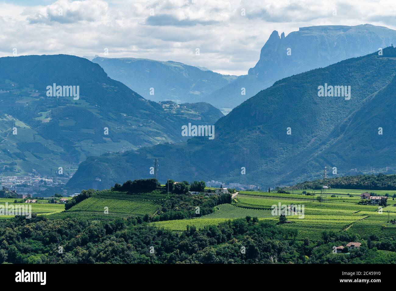 Überetsch, Alto Adige, Italia Foto de stock