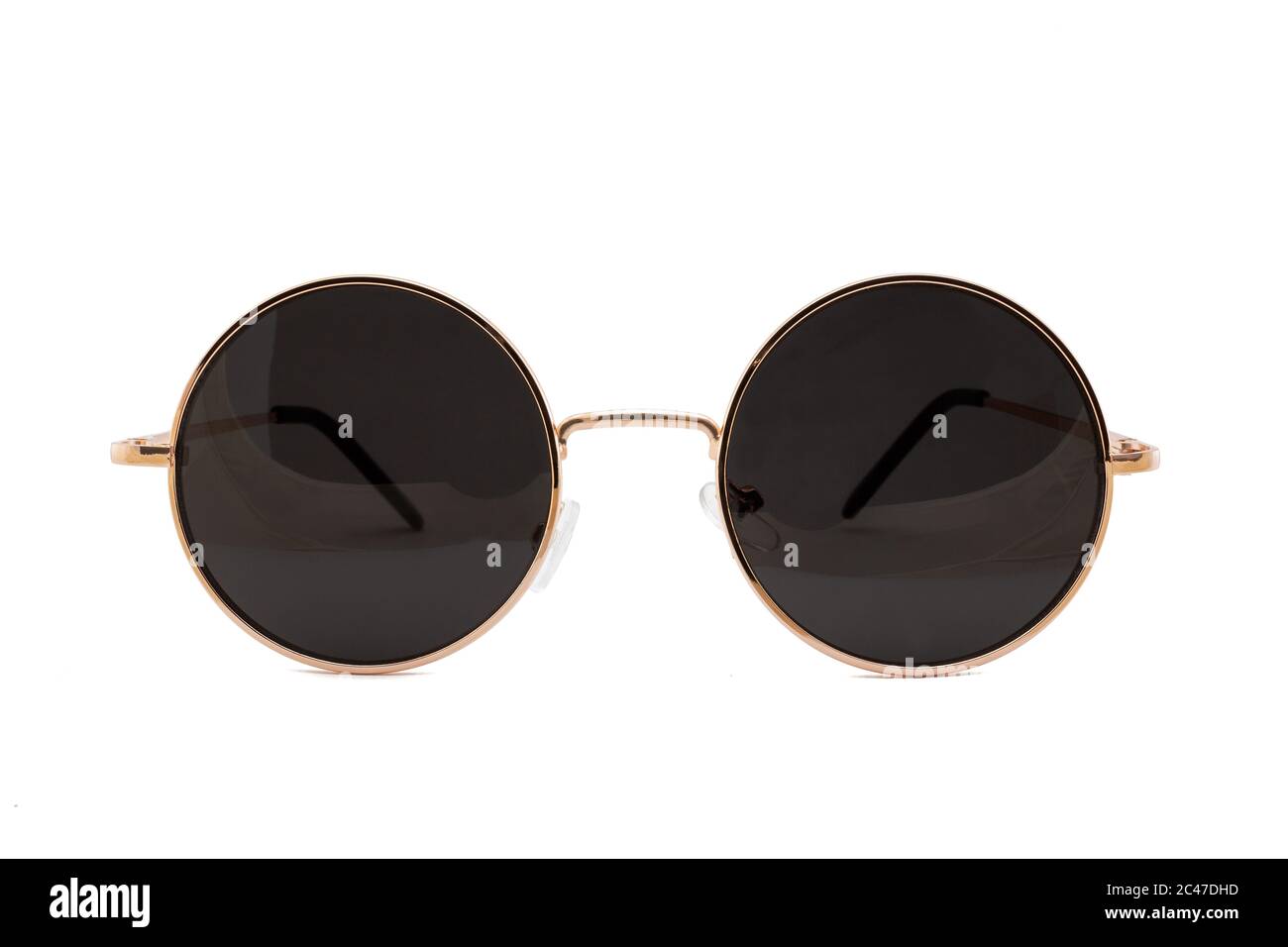 Gafas de sol ovaladas de estilo urbano con marco delgado de metal