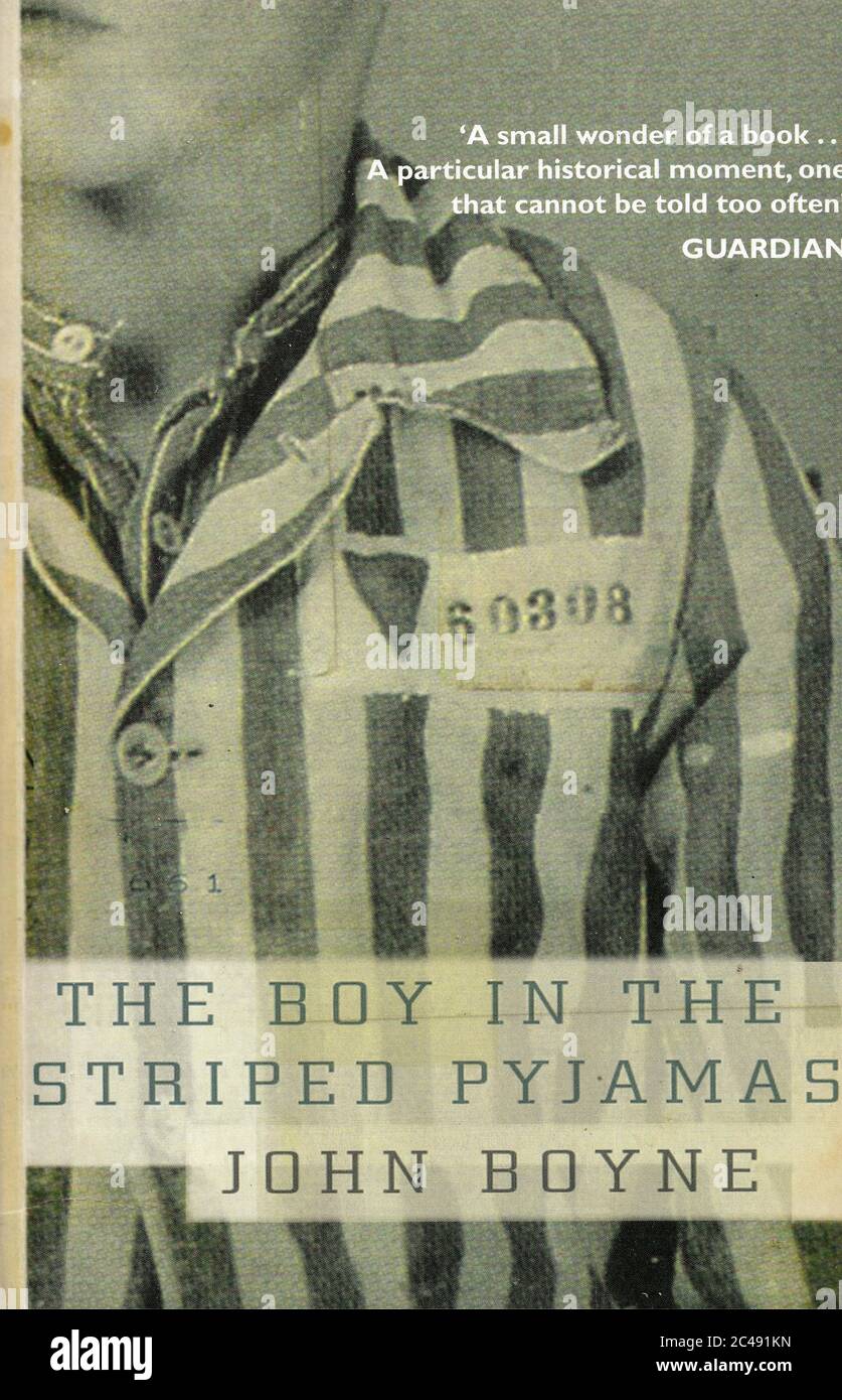 Portada del libro John Boyne el niño en el pijama de rayas en Amsterdam  25-6-2020 Fotografía de stock - Alamy