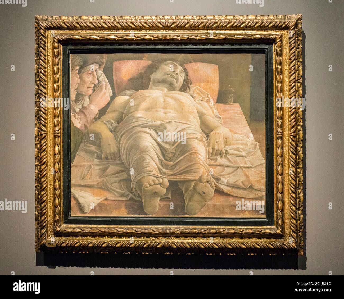 Cristo Morto, Lamentación de Cristo, pintura de Andrea