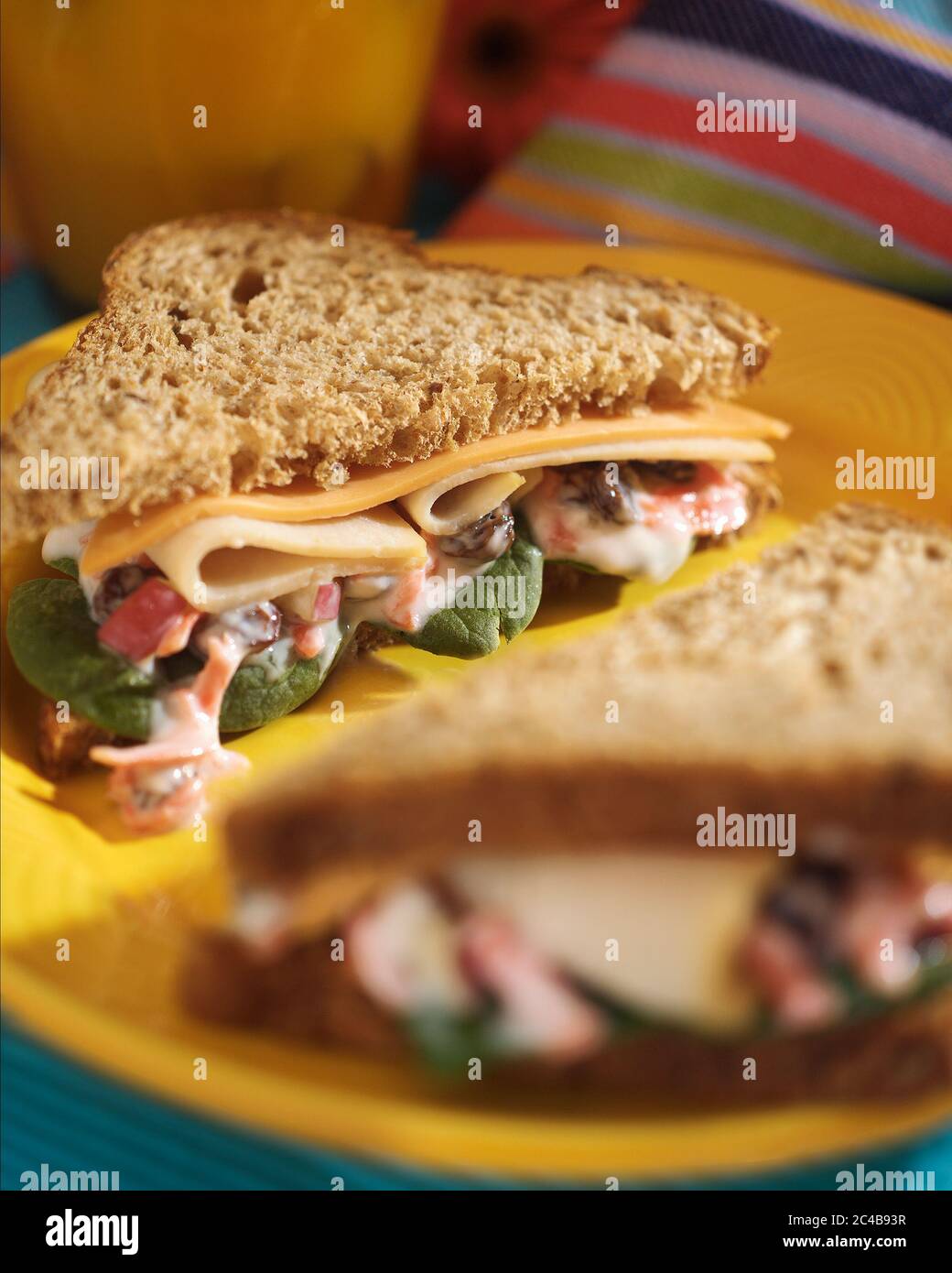 Sandwich Waldorf Foto de stock