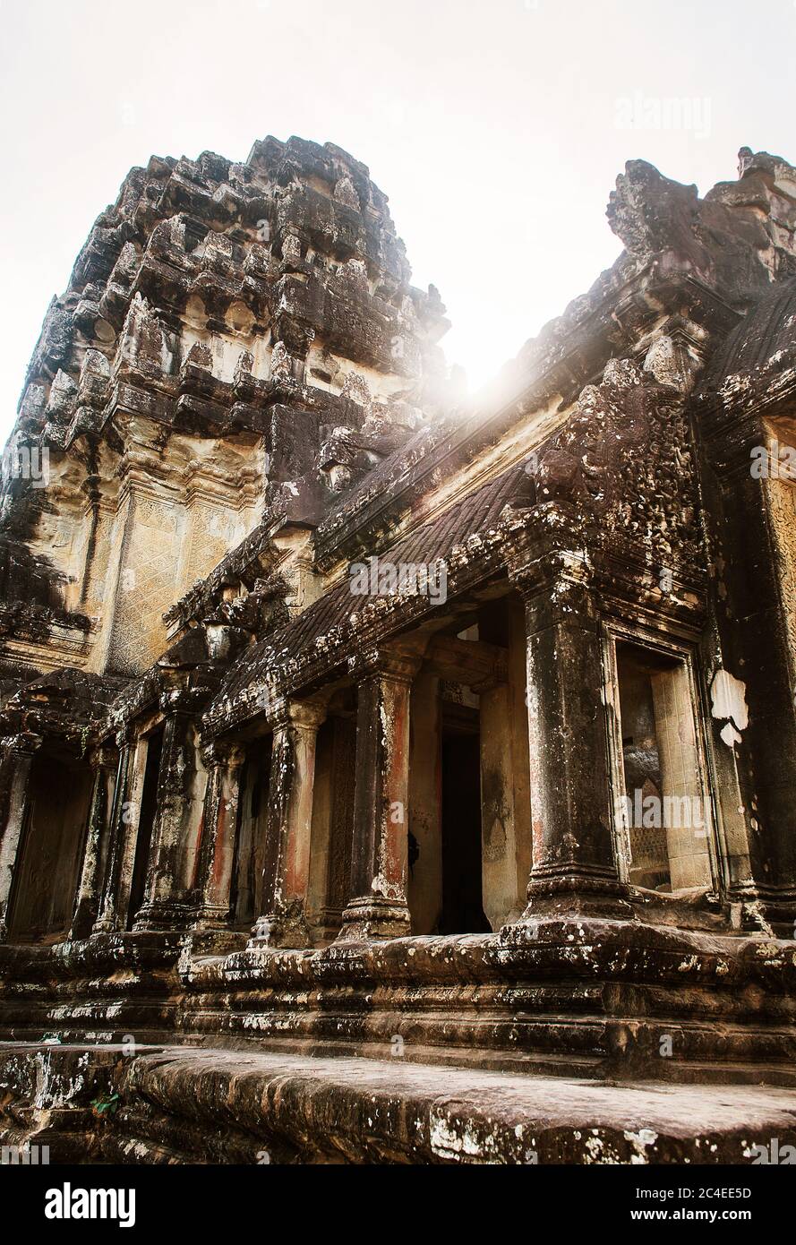 Angkor Wat, Siem Reap, camboya, Sudeste de Asia Foto de stock