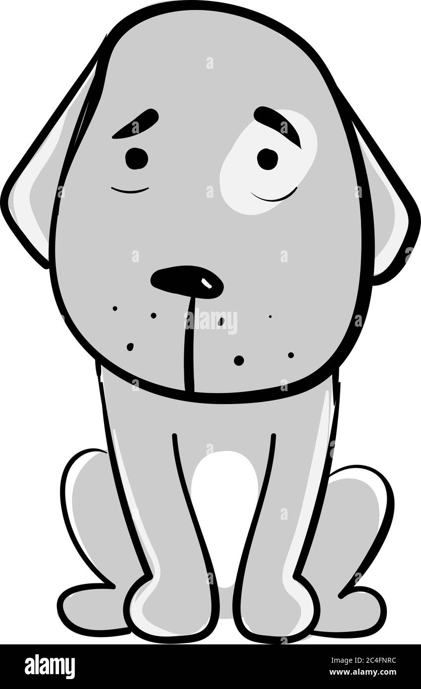 Dibujo de perro triste fotografías e imágenes de alta resolución - Página 2  - Alamy