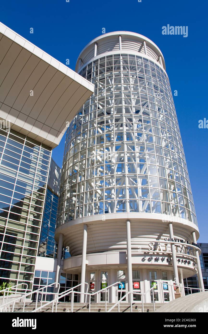Salt Palace Convention Center, Salt Lake City, Utah, Estados Unidos, Norteamérica Foto de stock