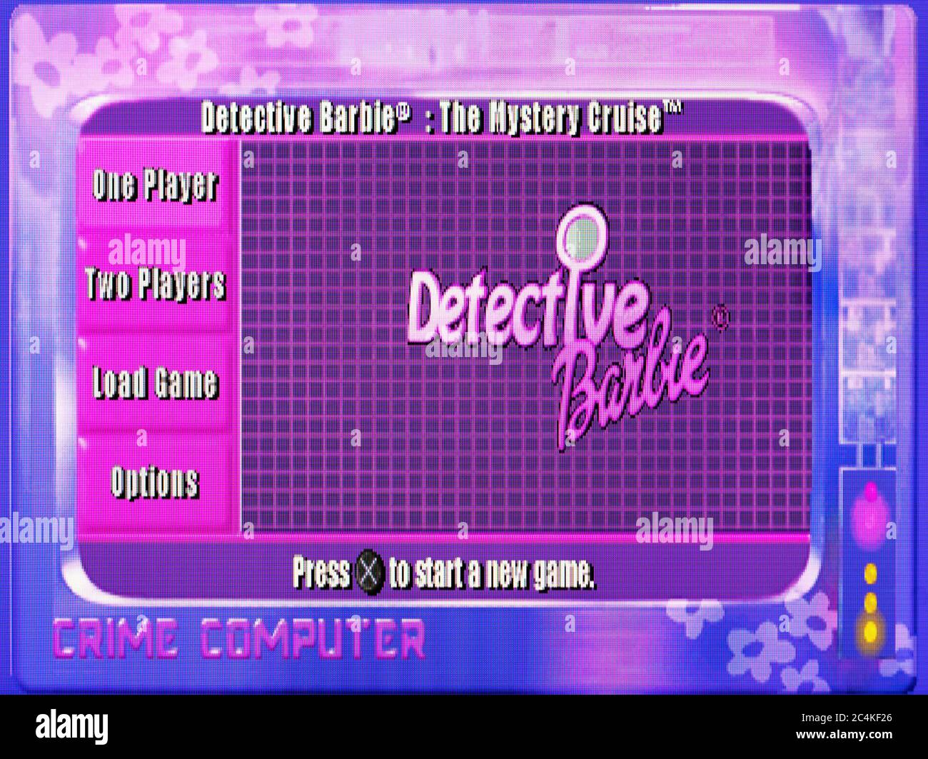 Detective Barbie - Sony PlayStation 1 PS1 PSX - solo uso editorial Foto de stock