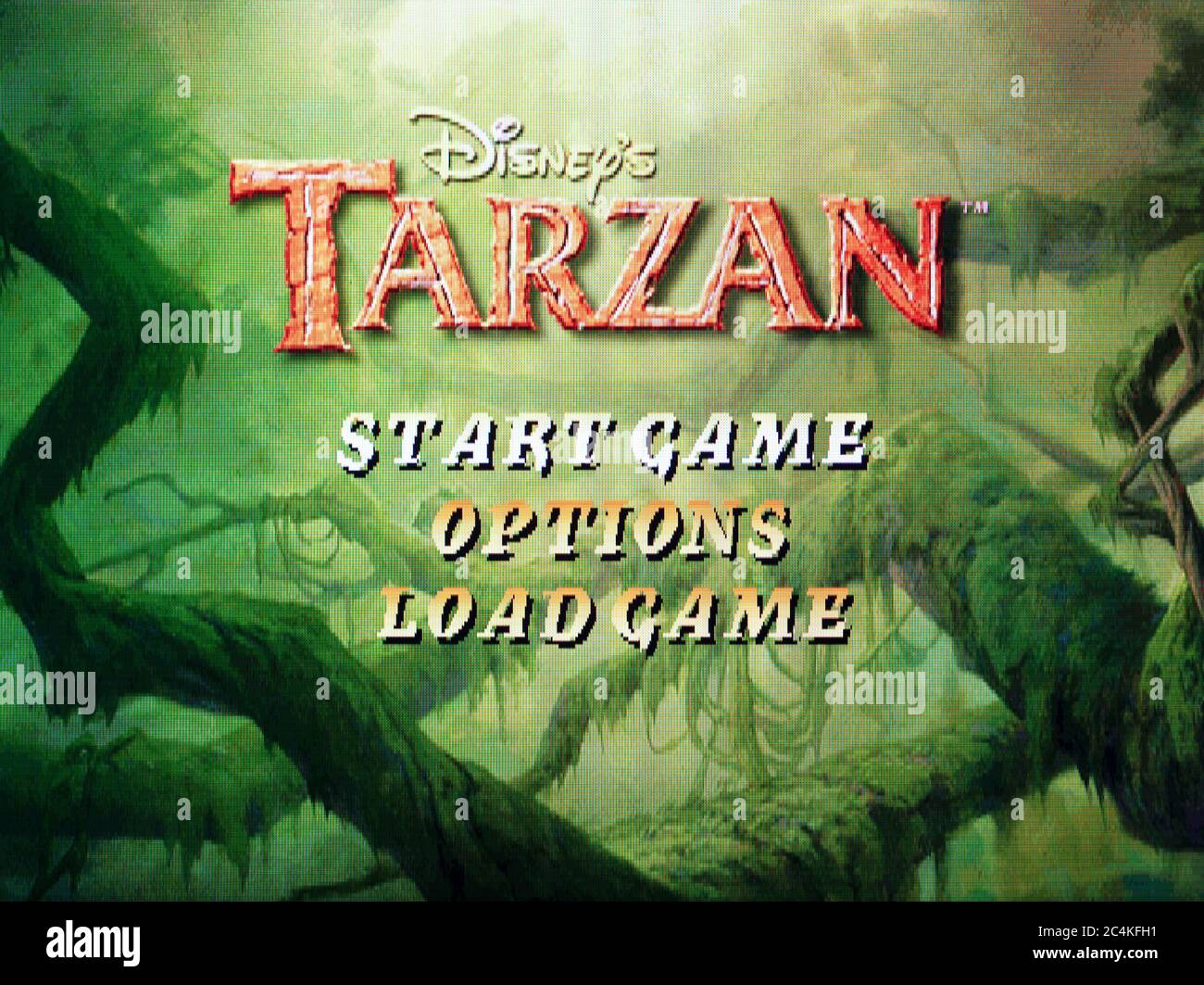 Disney's Tarzan - Sony PlayStation 1 PS1 PSX - solo para uso editorial Foto de stock