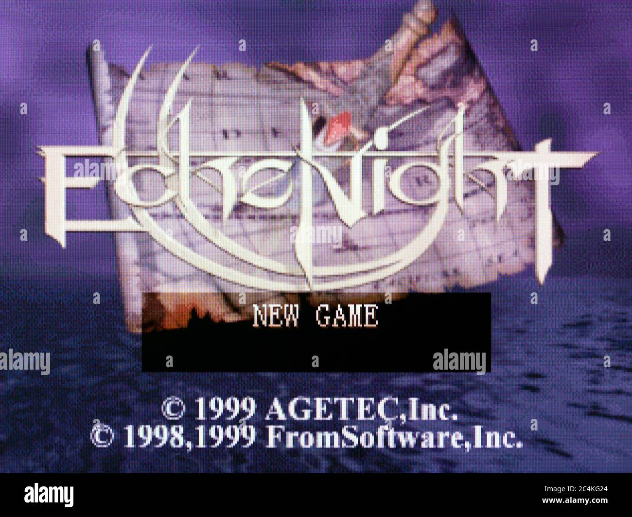 Echo Night - Sony PlayStation 1 PS1 PSX - solo para uso editorial Foto de stock