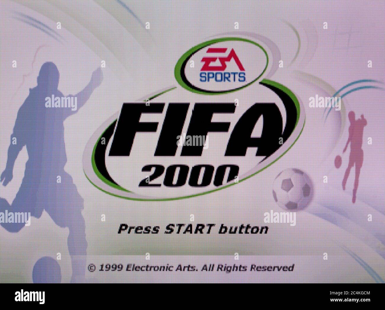 FIFA 2000 - Sony PlayStation 1 PS1 PSX - solo para uso editorial Foto de stock