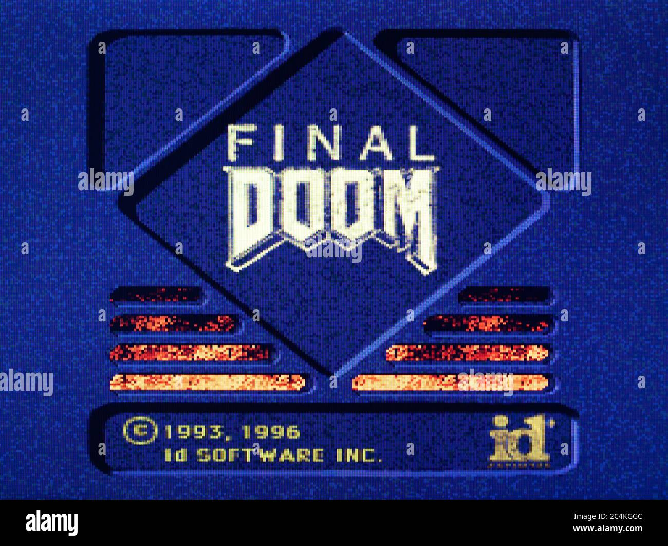 Final Doom - Sony PlayStation 1 PS1 PSX - solo para uso editorial Foto de stock