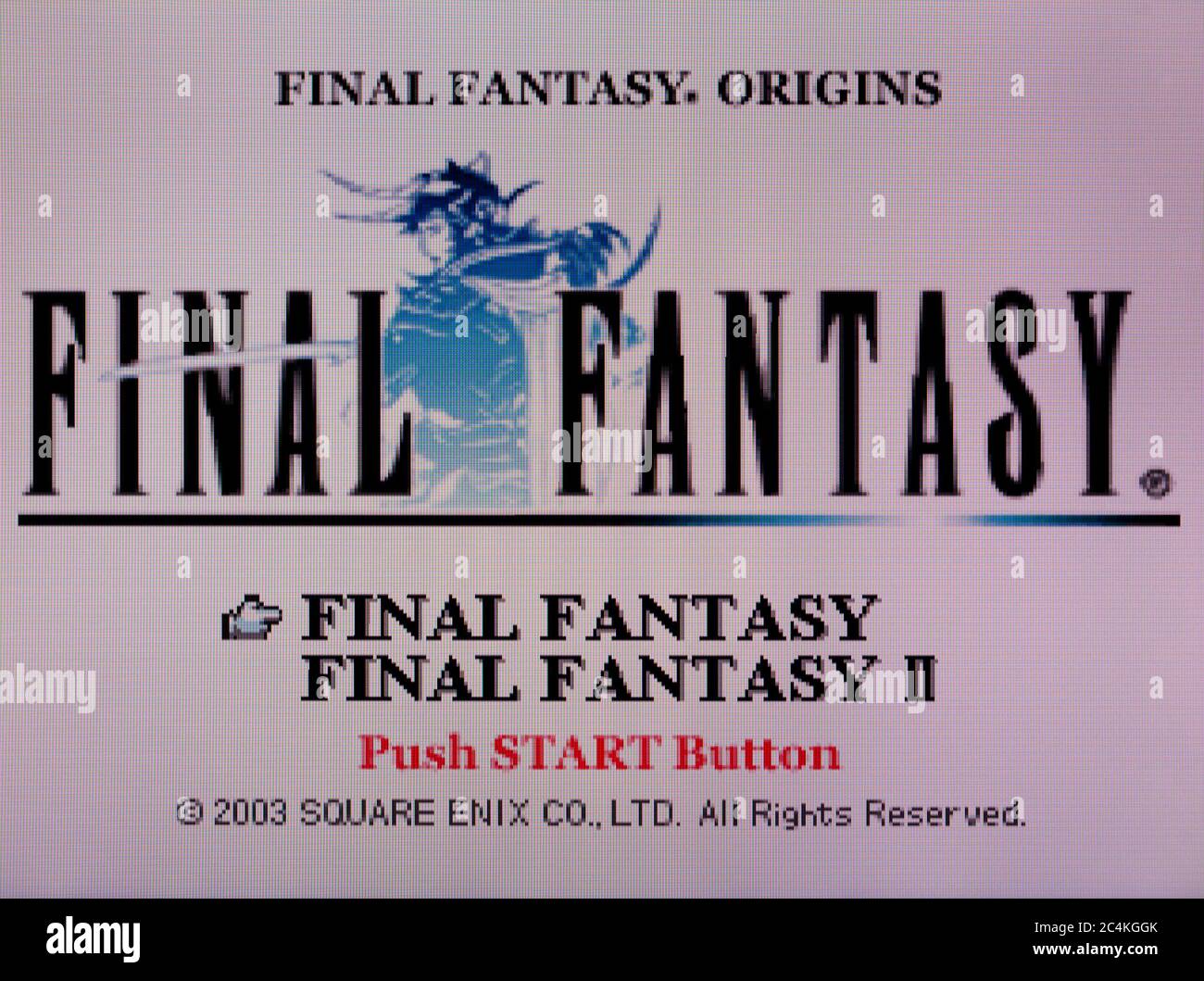 Final Fantasy - Sony PlayStation 1 PS1 PSX - solo para uso editorial Foto de stock