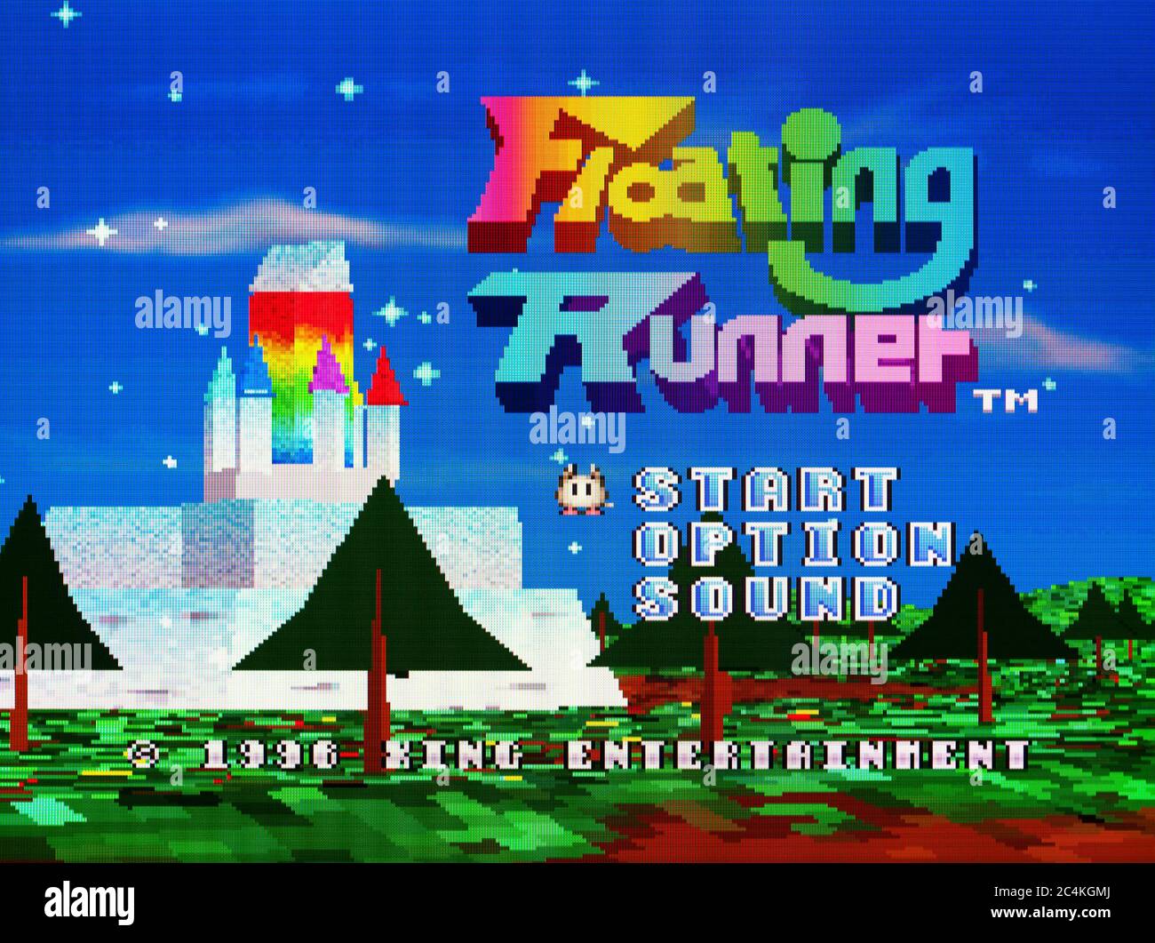 Floating Runner - Sony PlayStation 1 PS1 PSX - solo para uso editorial Foto de stock