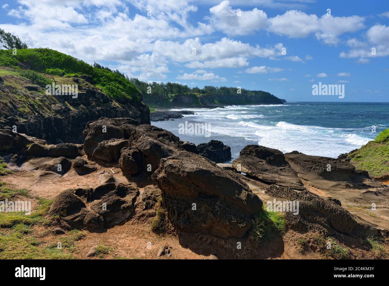 gris Gris cabo en el sur de Mauricio, África Foto de stock