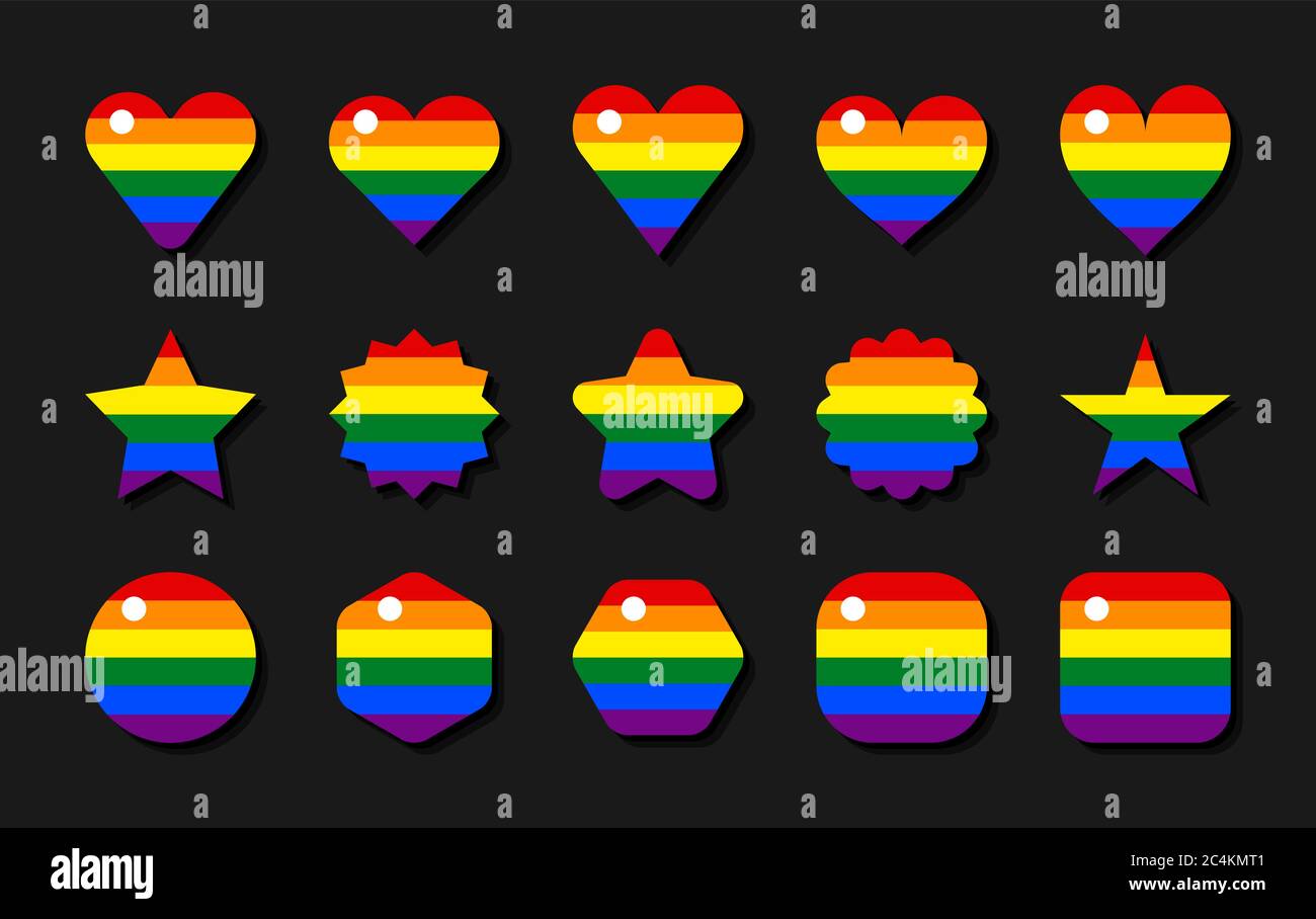 Colores Del Orgullo Gay Imagenes Vectoriales De Stock Alamy