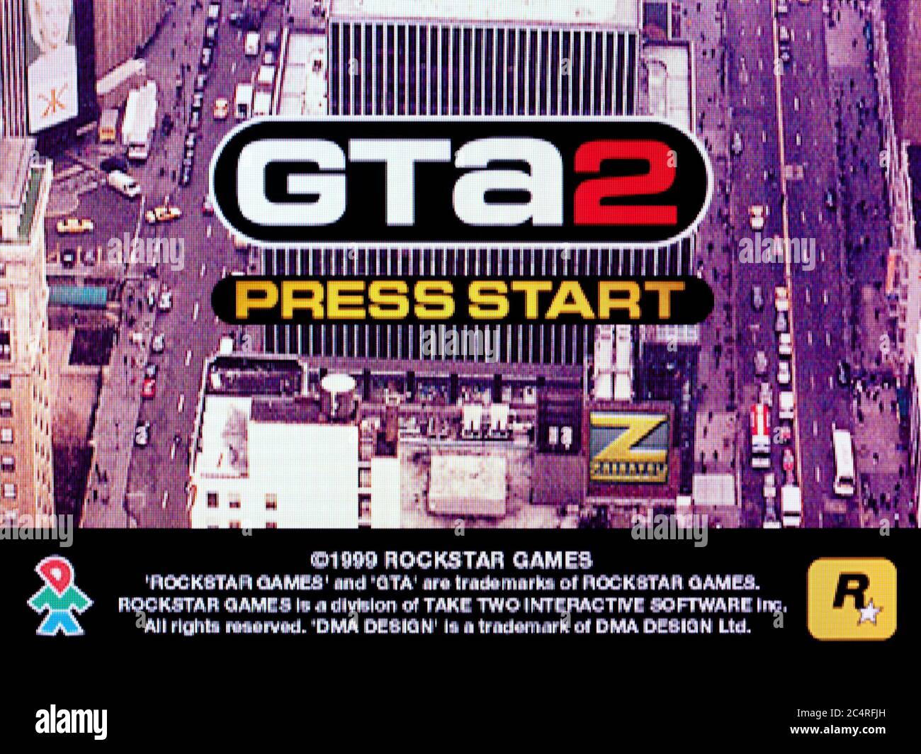 GTA 2 - Grand Theft Auto 2 - Sony PlayStation 1 PS1 PSX - solo para uso  editorial Fotografía de stock - Alamy