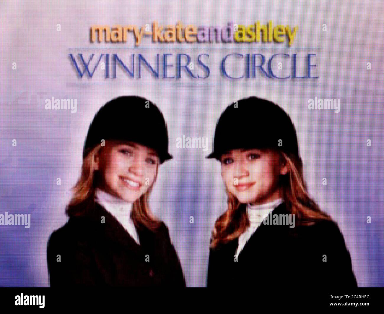 Mary-Kate y Ashey Winners Circle - Sony PlayStation 1 PS1 PSX - solo para uso editorial Foto de stock