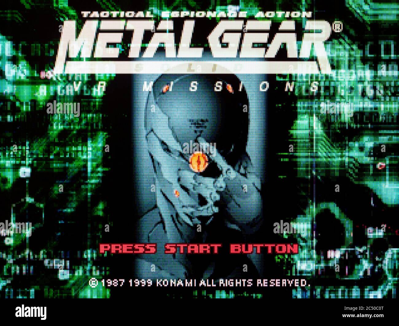 Metal Gear Solid VR Missions - Sony PlayStation 1 PS1 PSX - solo para uso  editorial Fotografía de stock - Alamy
