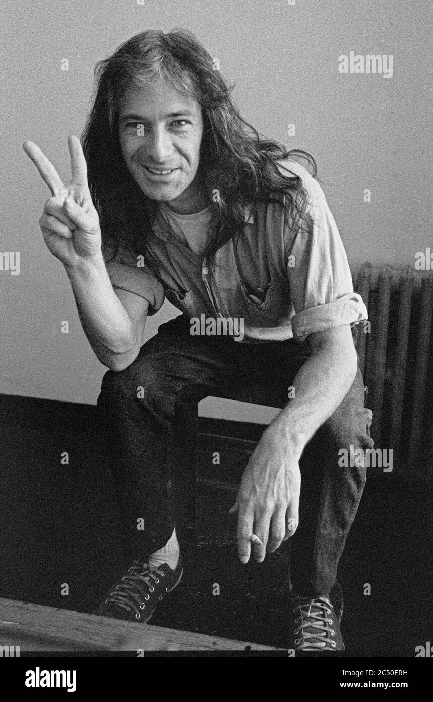 Dennis Robert Peron, un activista de San Francisco, en la cárcel a finales de los años 70 Foto de stock
