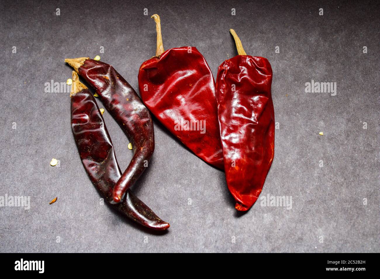 Guajillo picante de Chile mexicano rojo Fotografía de stock Alamy