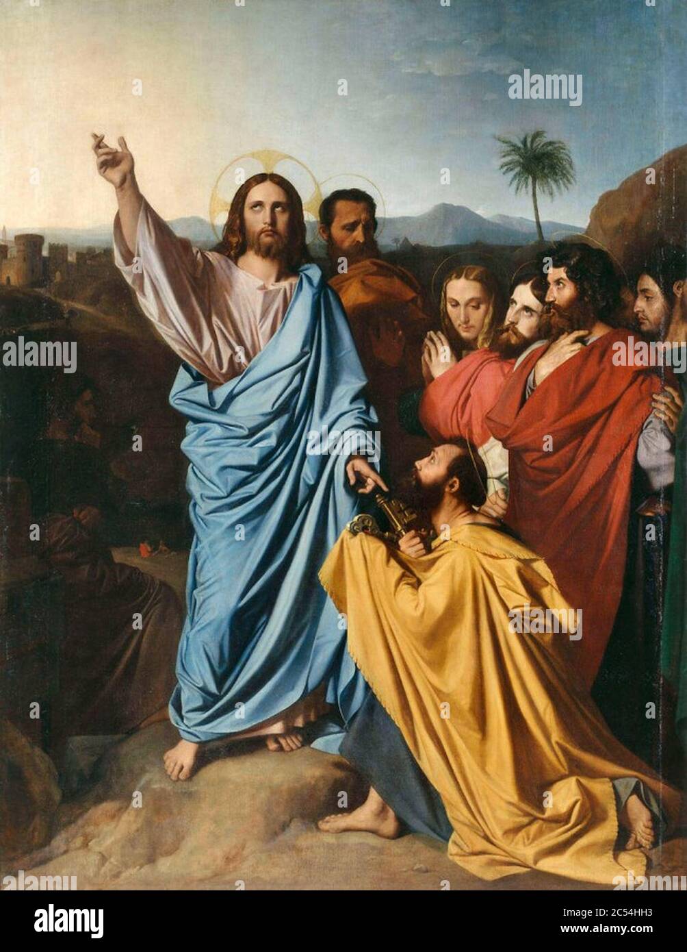 Jesús devolviendo las llaves a san pedro fotografías e imágenes de alta  resolución - Alamy