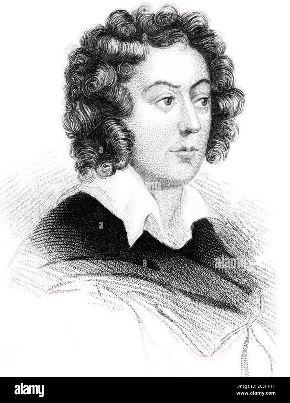 HENRY PURCELL (1659-1695) compositor barroco inglés Foto de stock