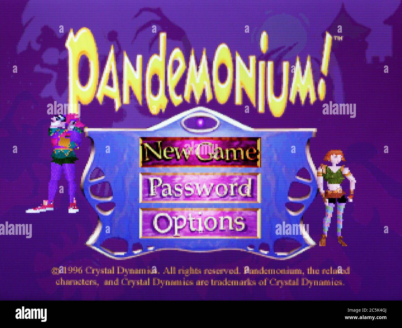 Pandemonium - Sony PlayStation 1 PS1 PSX - solo para uso editorial Foto de stock