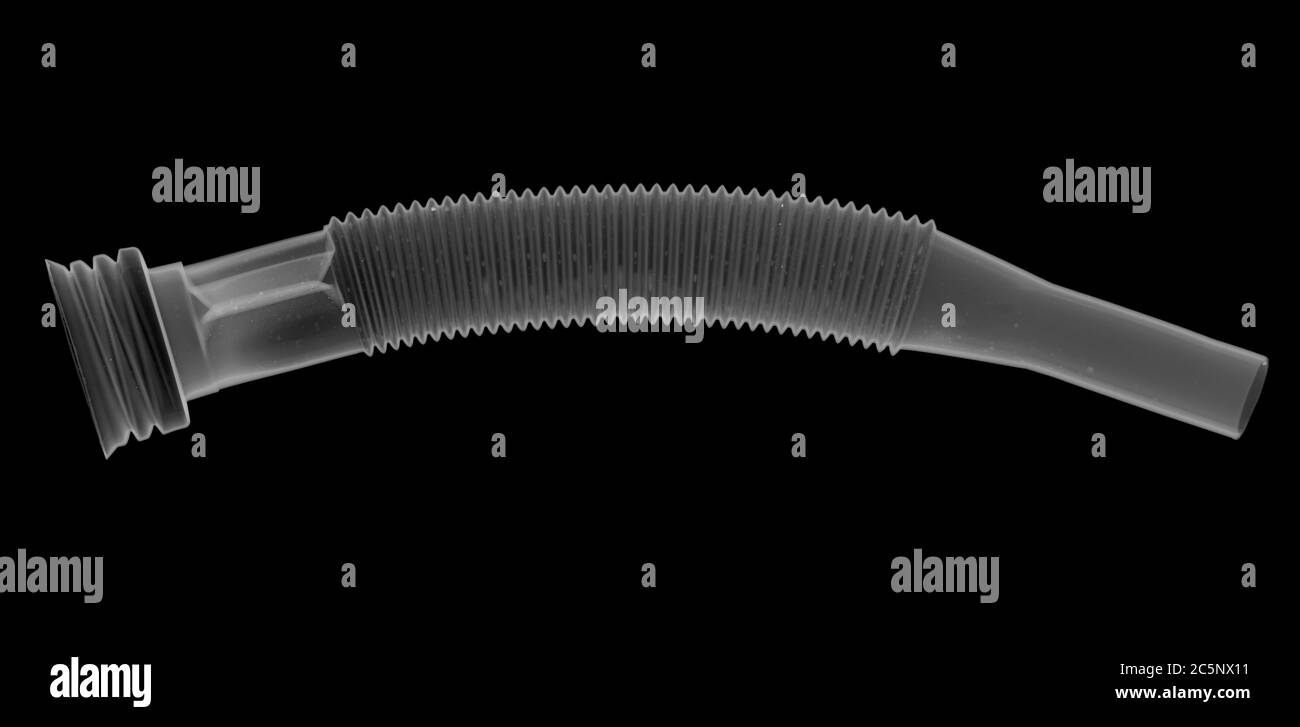 Boquilla de combustible, rayos X. Foto de stock