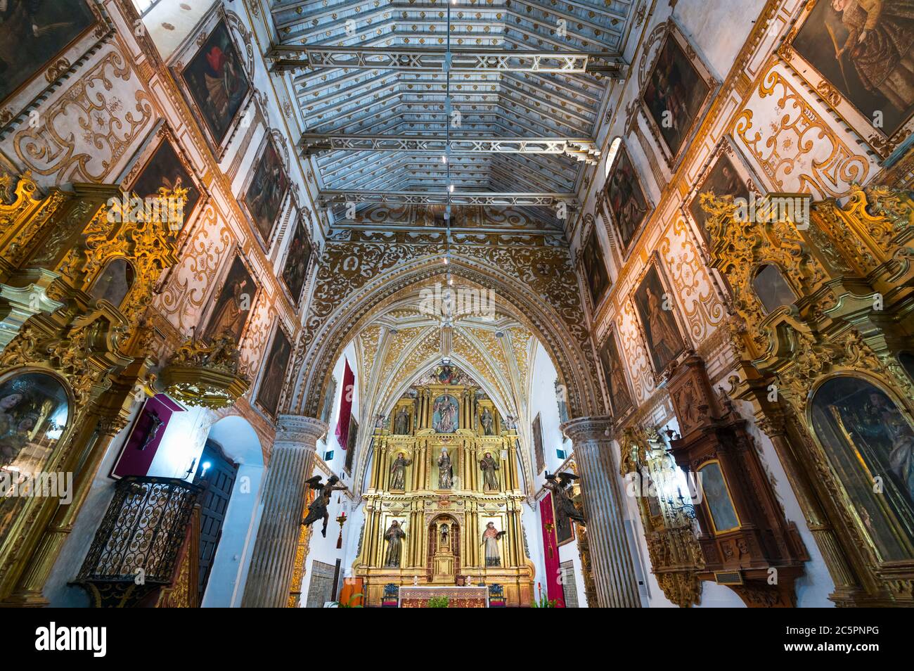 Convento de Santa Clara, pueblo de Carmona, provincia de Sevilla,  Andalucía, España, Europa Fotografía de stock - Alamy
