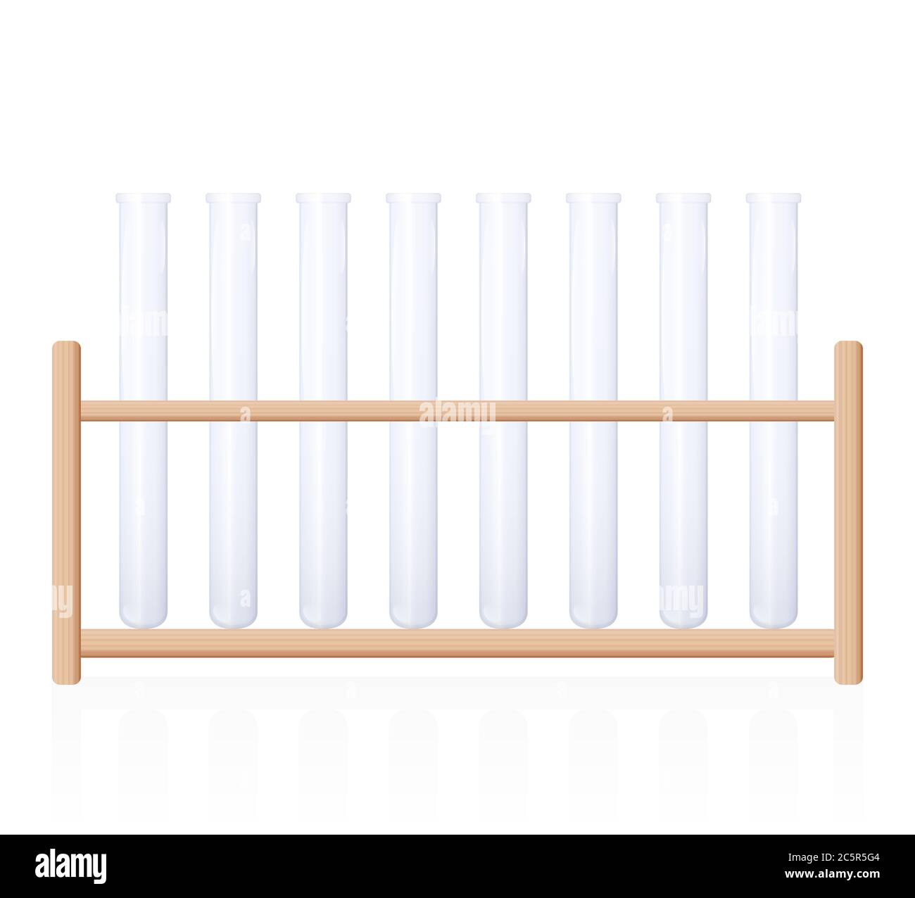 Gradilla para tubos de ensayo de dibujo de equipos de química de  laboratorio Imagen Vector de stock - Alamy