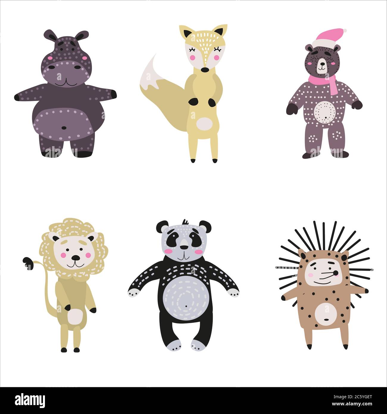 Crear dibujos animados de animales lindos para niños en estilo escandinavo Imagen Vector de stock - Alamy Crear dibujos animados de animales lindos para niños en estilo escandinavo Imagen Vector de stock - Alamy