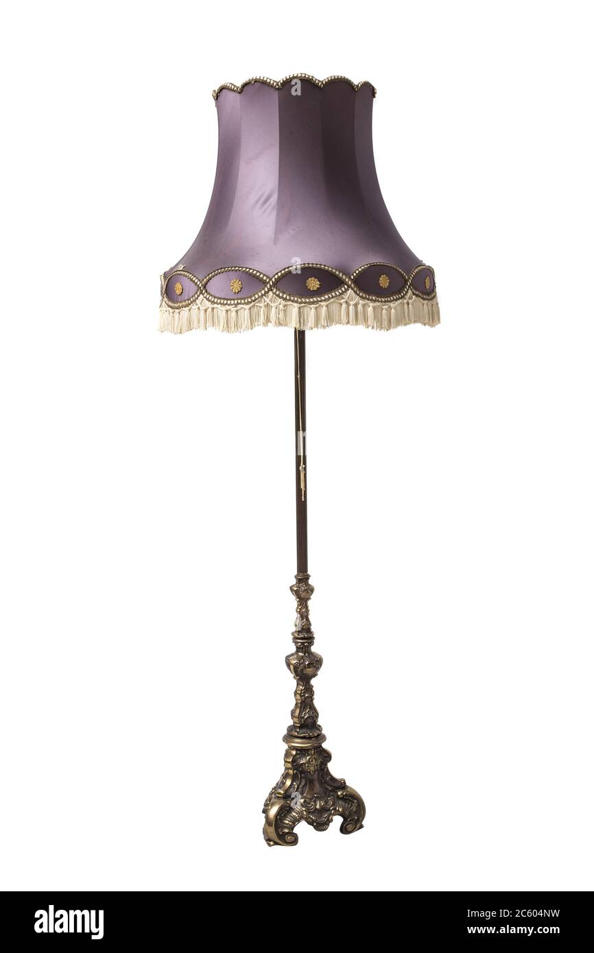 Lámpara de pie antigua Imágenes recortadas de stock - Alamy