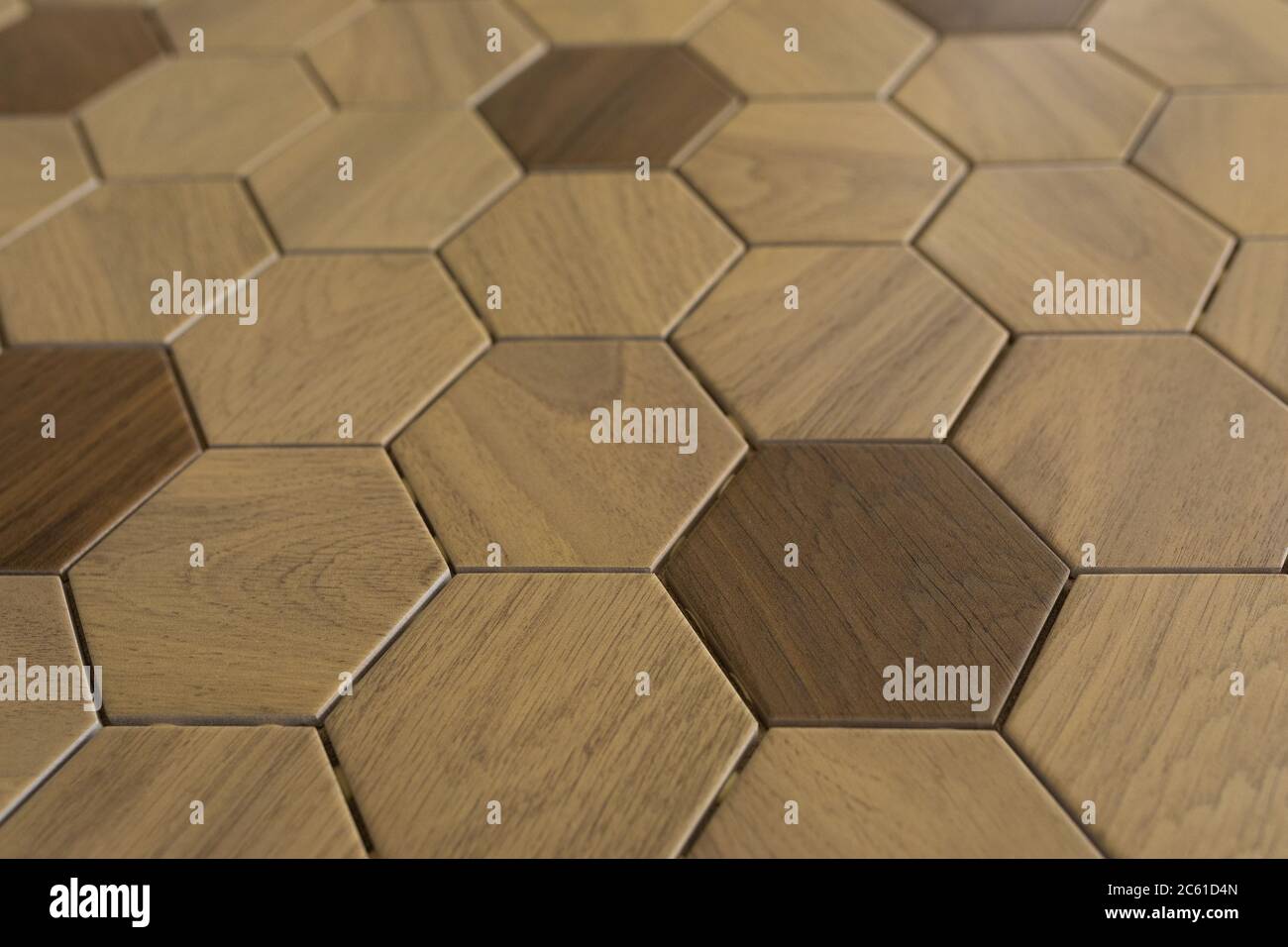 azulejos de cerámica con patrones de mosaico de diferentes colores primer plano, protector de pantalla de escritorio Foto de stock