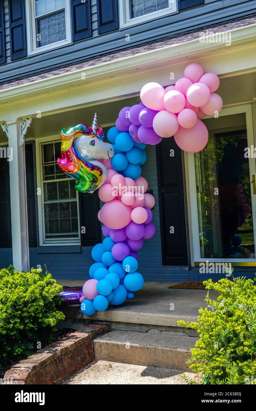 Decoracion De Globos Fotos E Imagenes De Stock Alamy