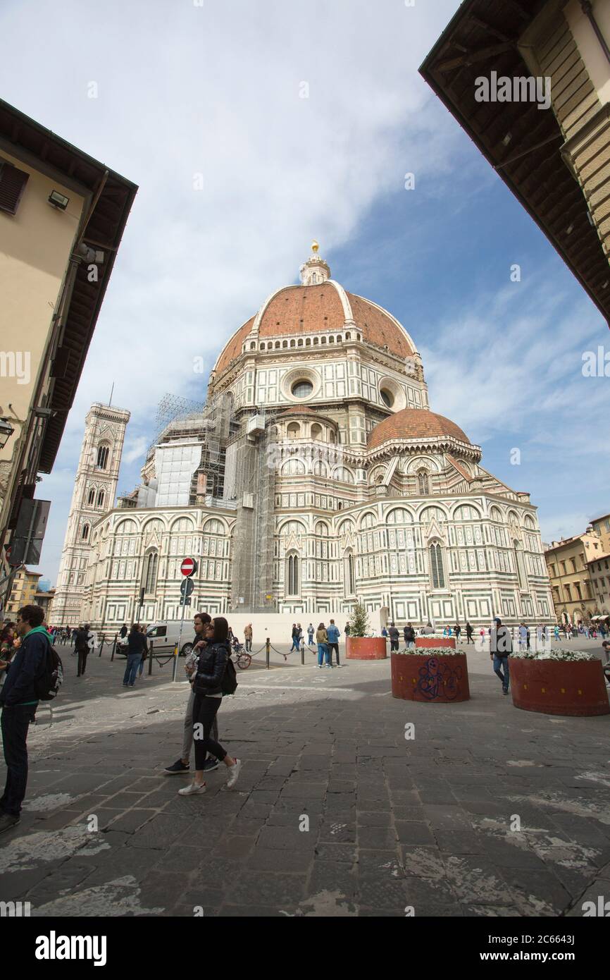 Catedral de Florencia Foto de stock