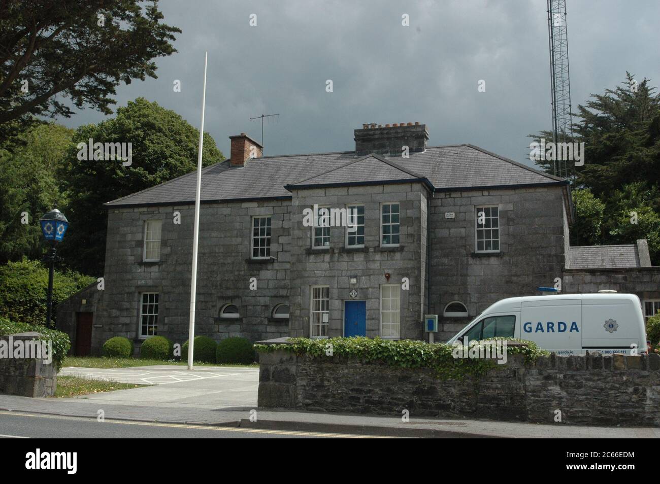 Estación de Garda Kenmare, calle Shelbourne, Kenmare, Co. Kerry, Eire Foto de stock