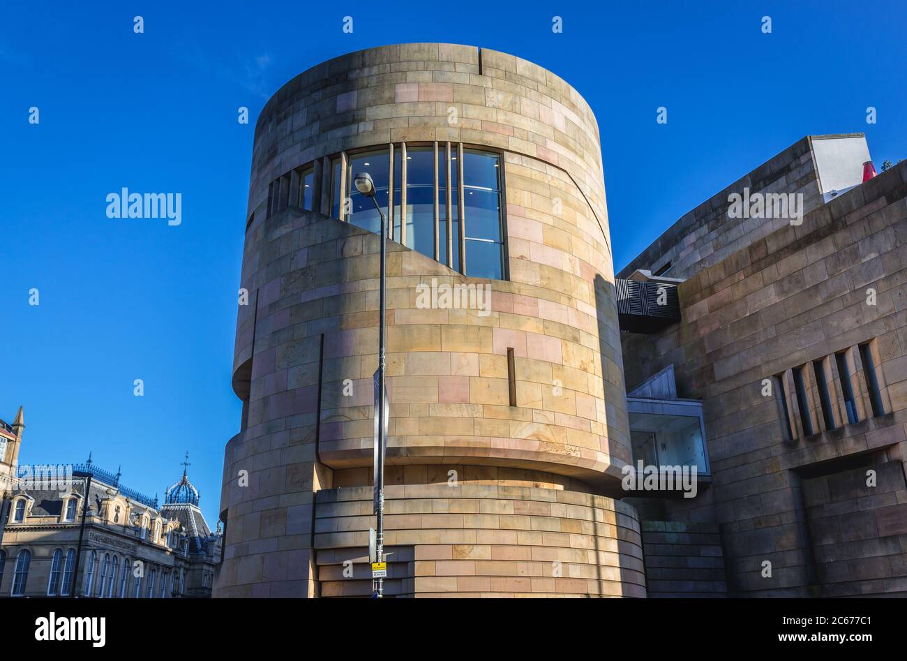 Museo Nacional de Escocia en Edimburgo, la capital de Escocia, parte del Reino Unido Foto de stock