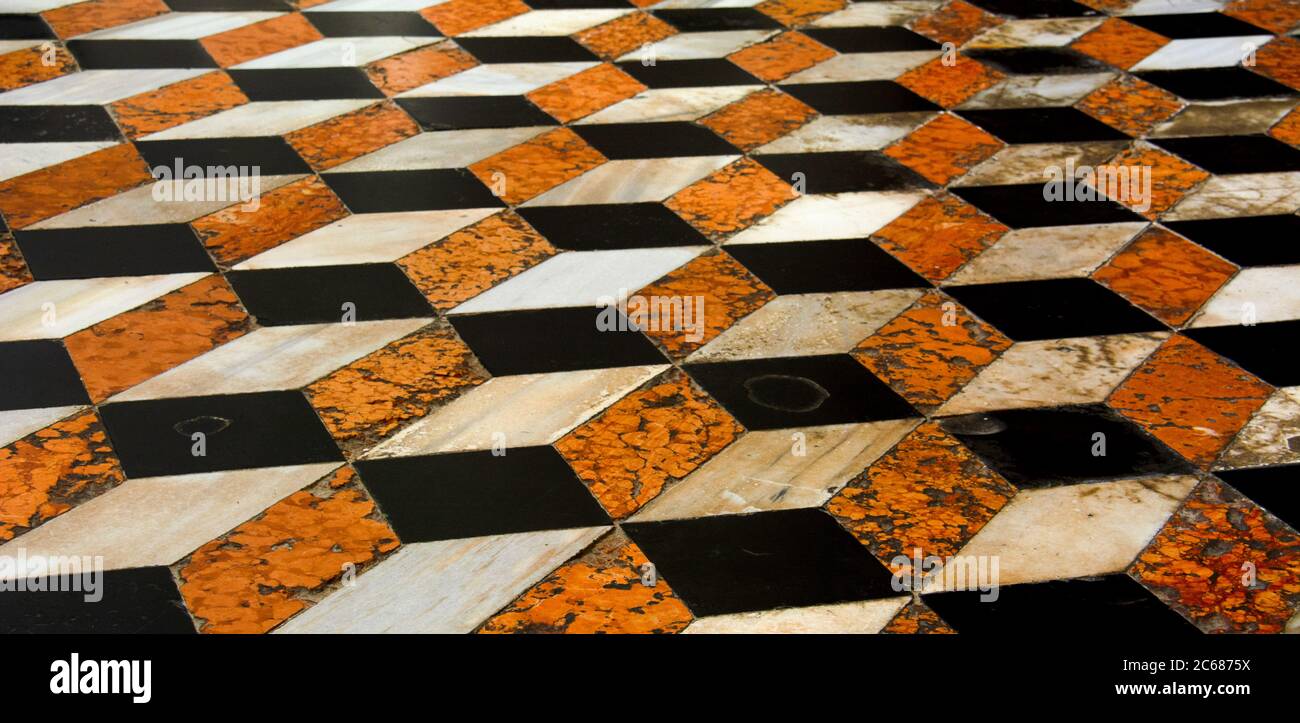 Primer piso, Chiesa di San Giorgio Maggiore, Venecia, Veneto, Italia Foto de stock