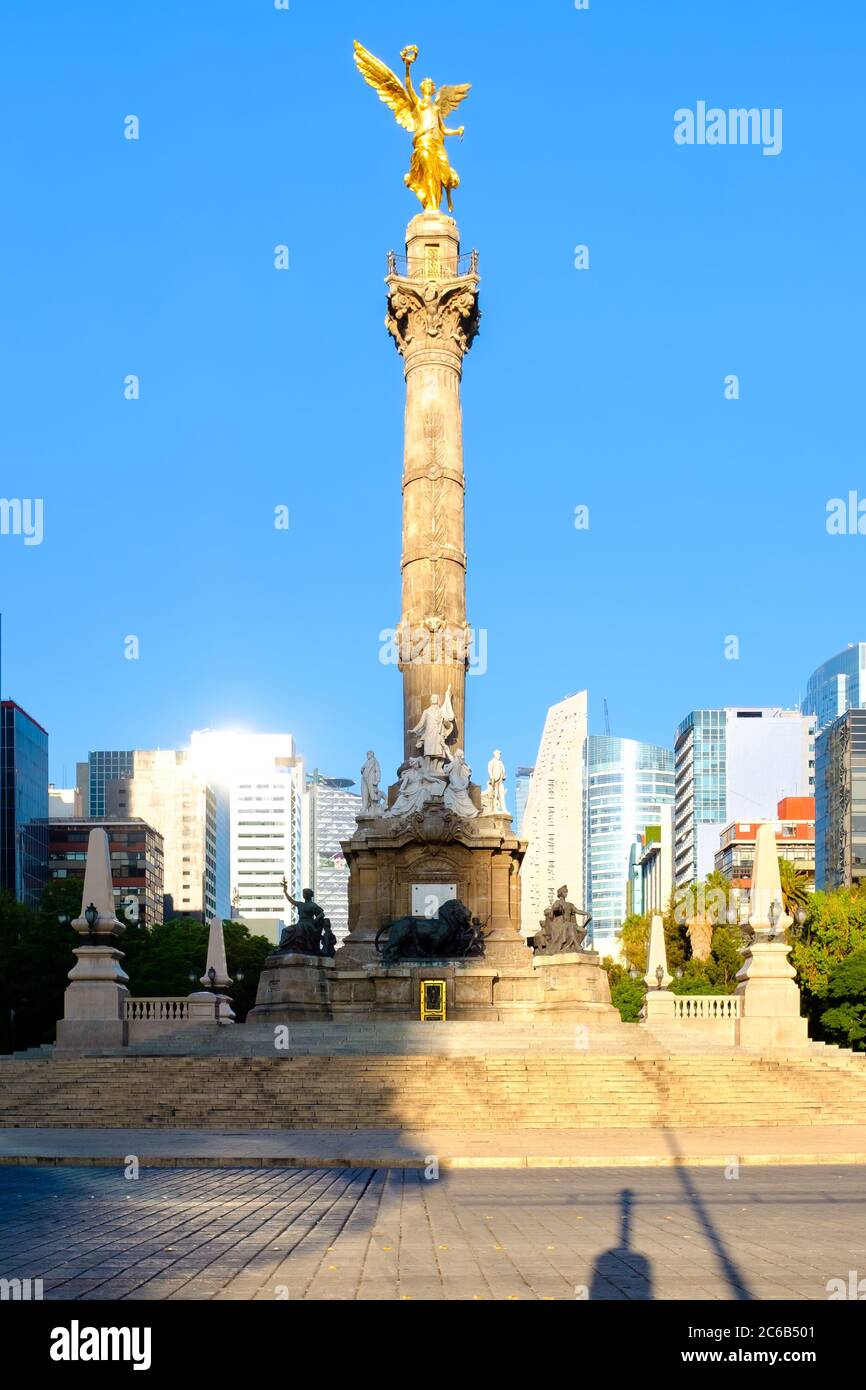 El Ángel de la independencia en la Ciudad de México Fotografía de stock -  Alamy