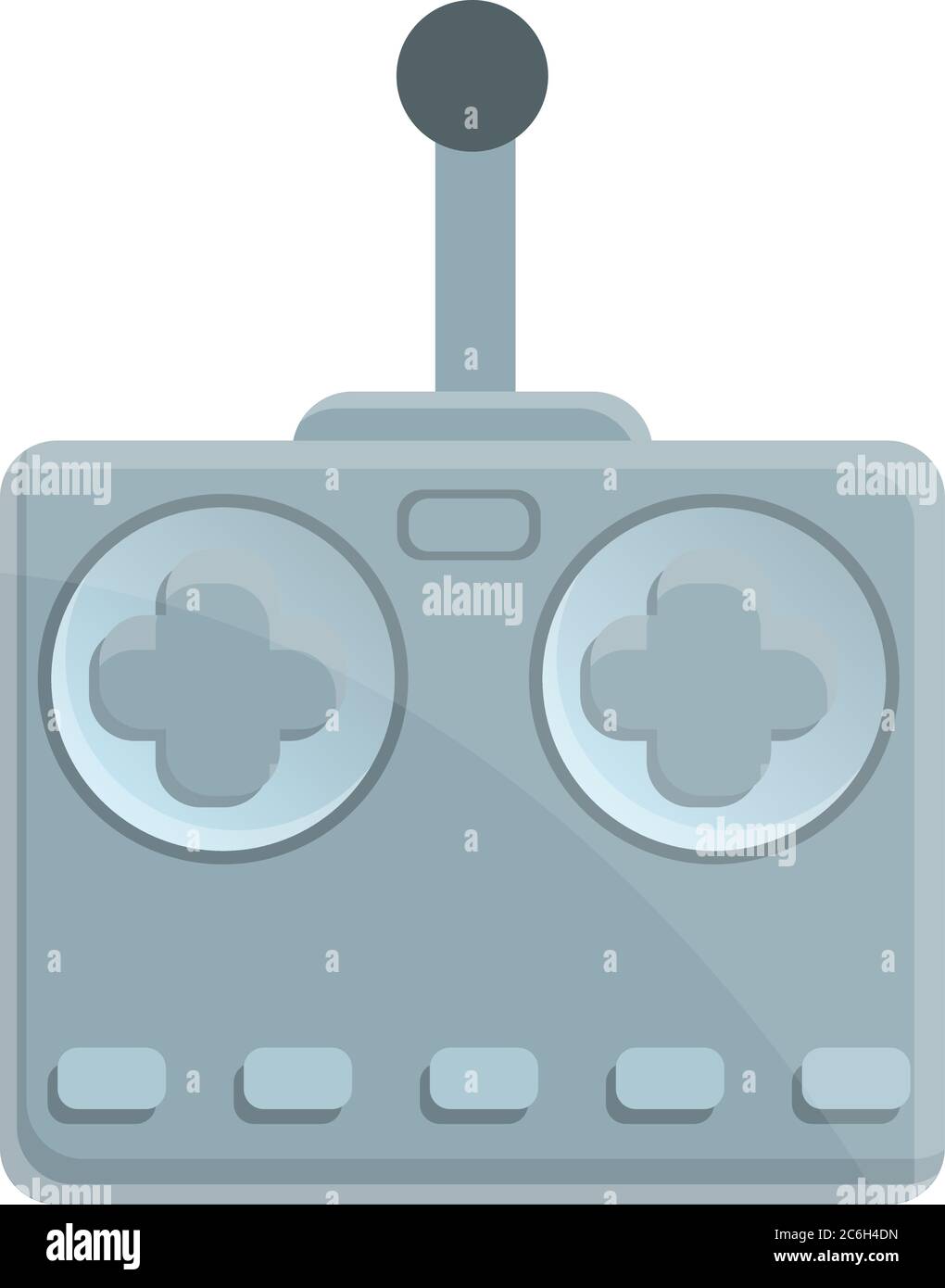 Icono de mando a distancia de drone. Dibujo animado de drone
