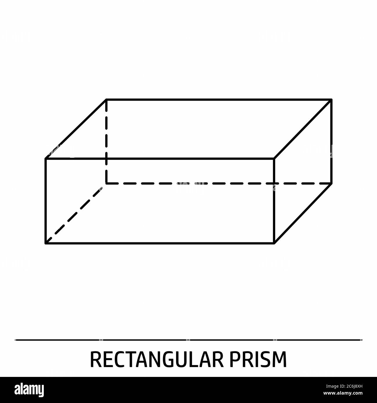 Прямоугольная призма рисунок