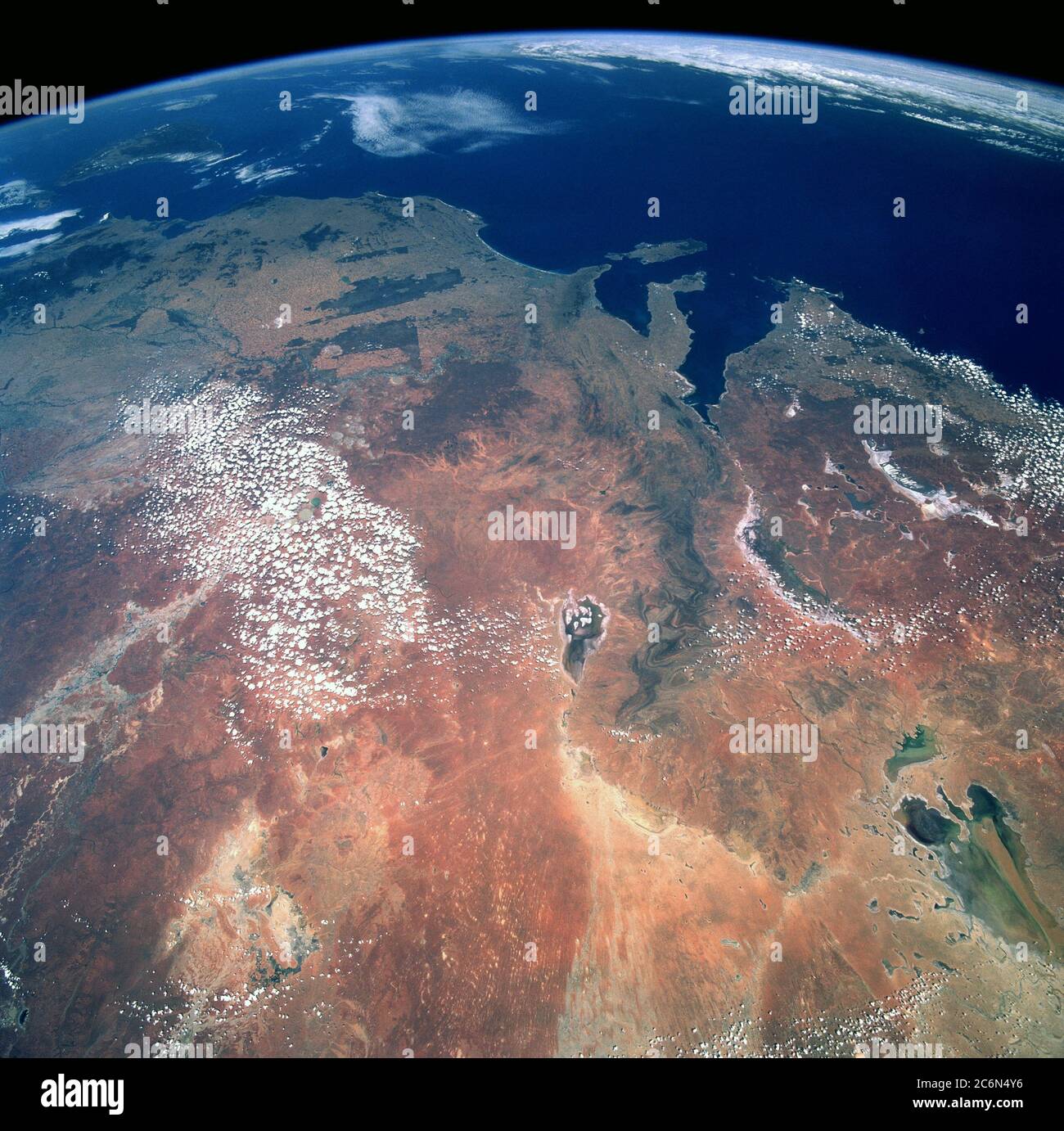 Lake eyre desde el espacio fotografías e imágenes de alta resolución Alamy