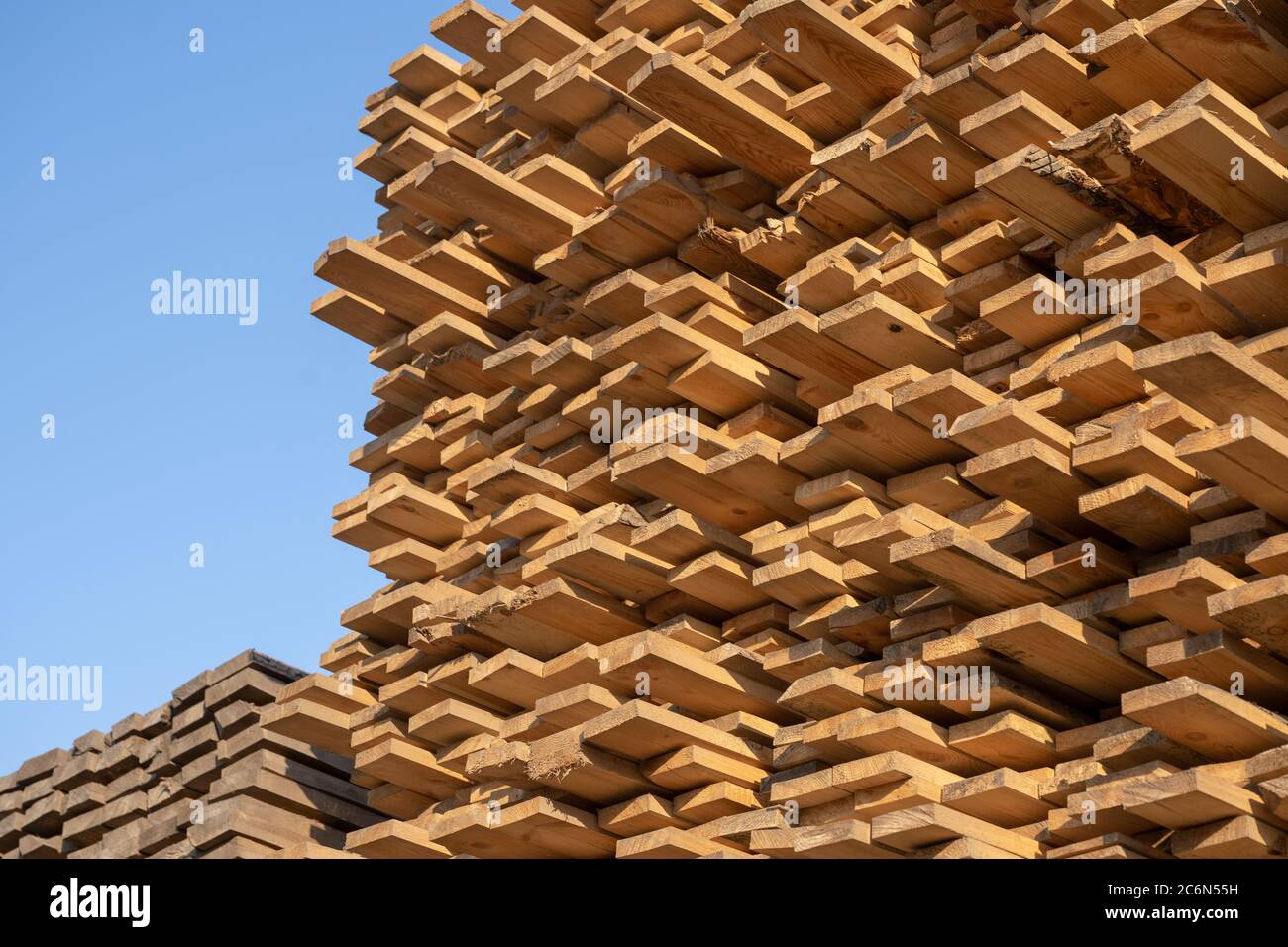 Tablas de madera, madera aserrada, madera industrial, madera aserrada
