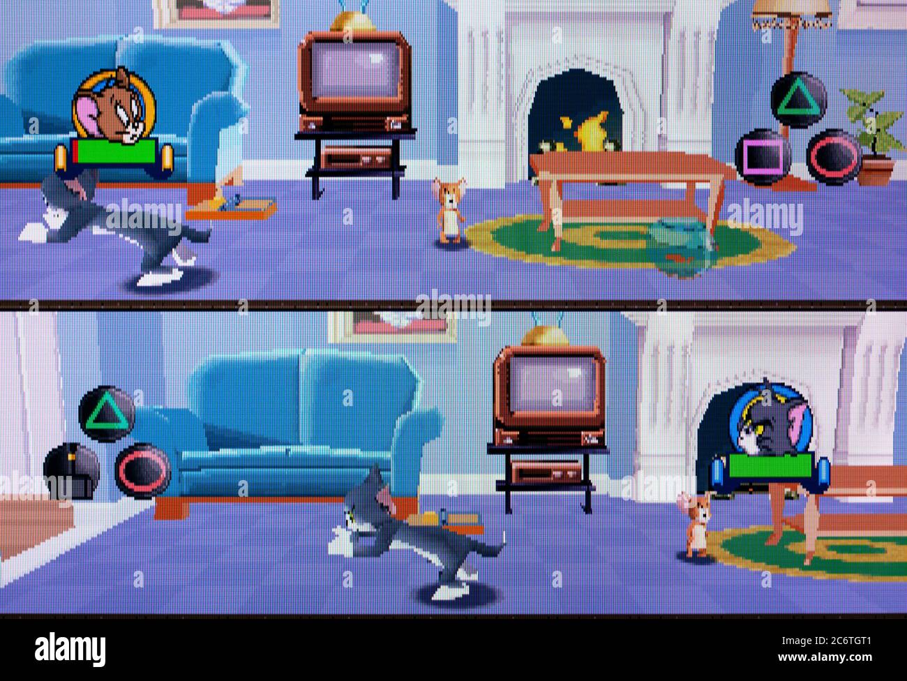 Tom & Jerry In House Trap - Sony PlayStation 1 PS1 PSX - solo para uso editorial Foto de stock