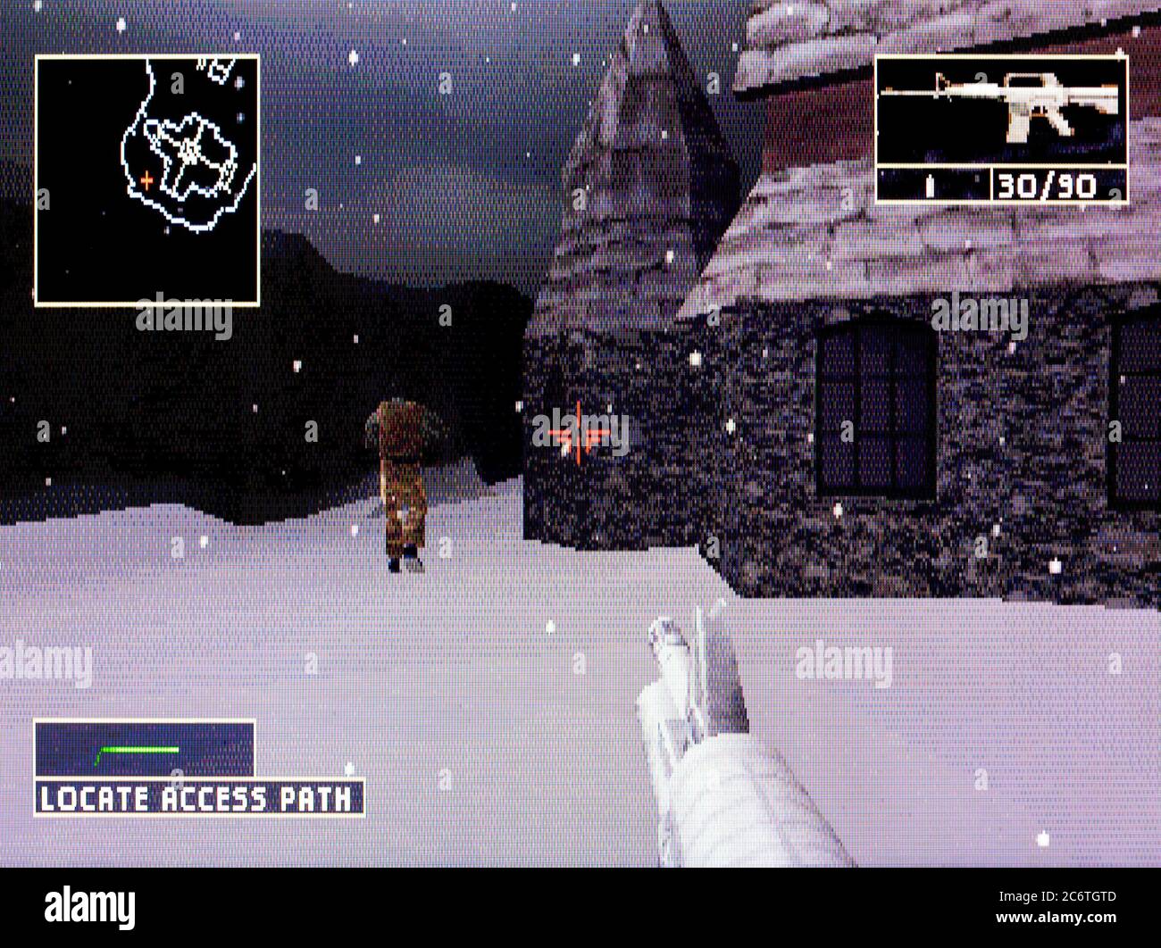 Tom Clancy's Rainbow Six Lone Wolf - Sony PlayStation 1 PS1 PSX - solo para uso editorial Foto de stock
