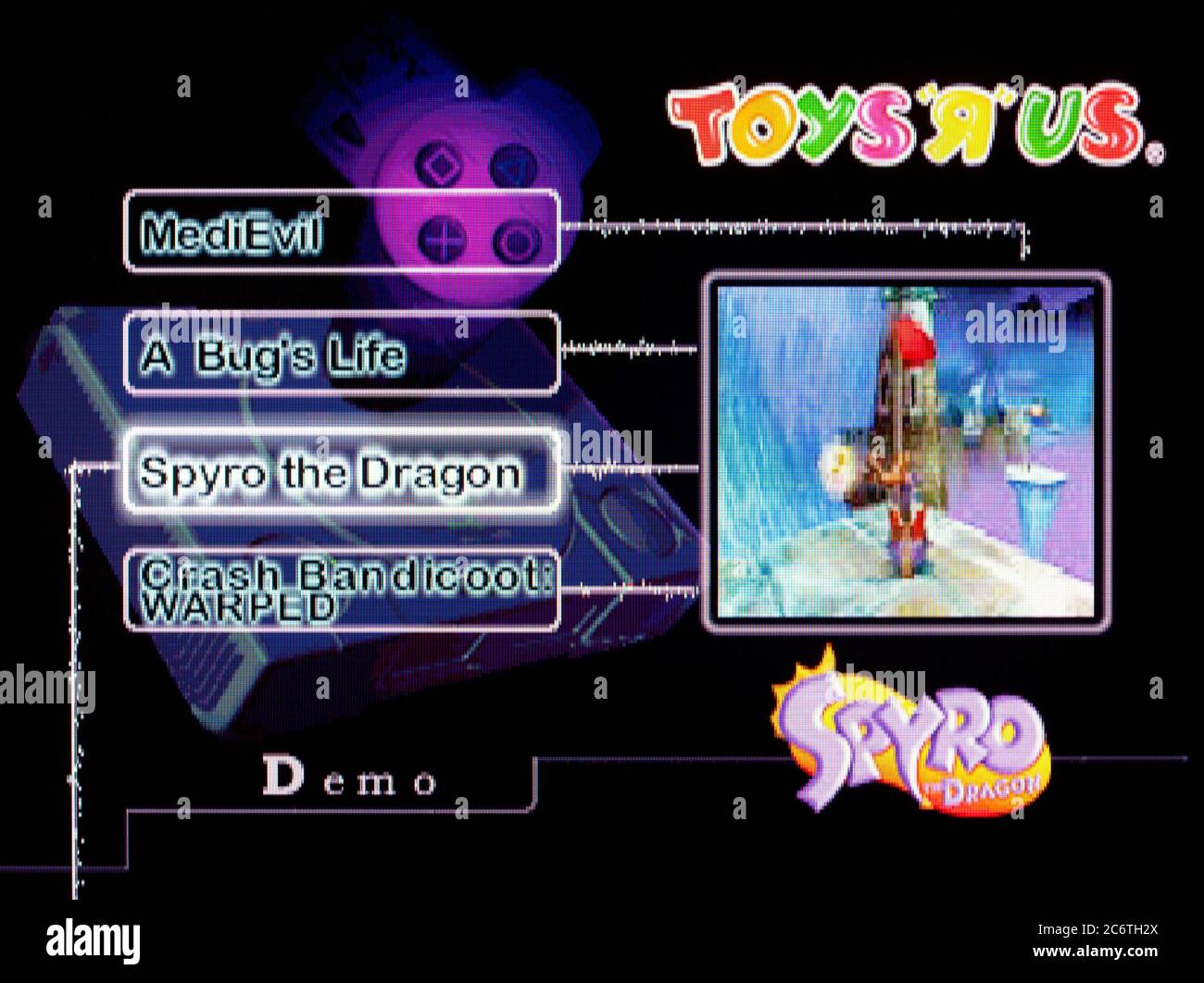 Toys R Us CD Sampler disco interactivo - Sony PlayStation 1 PS1 PSX - sólo para uso editorial Foto de stock