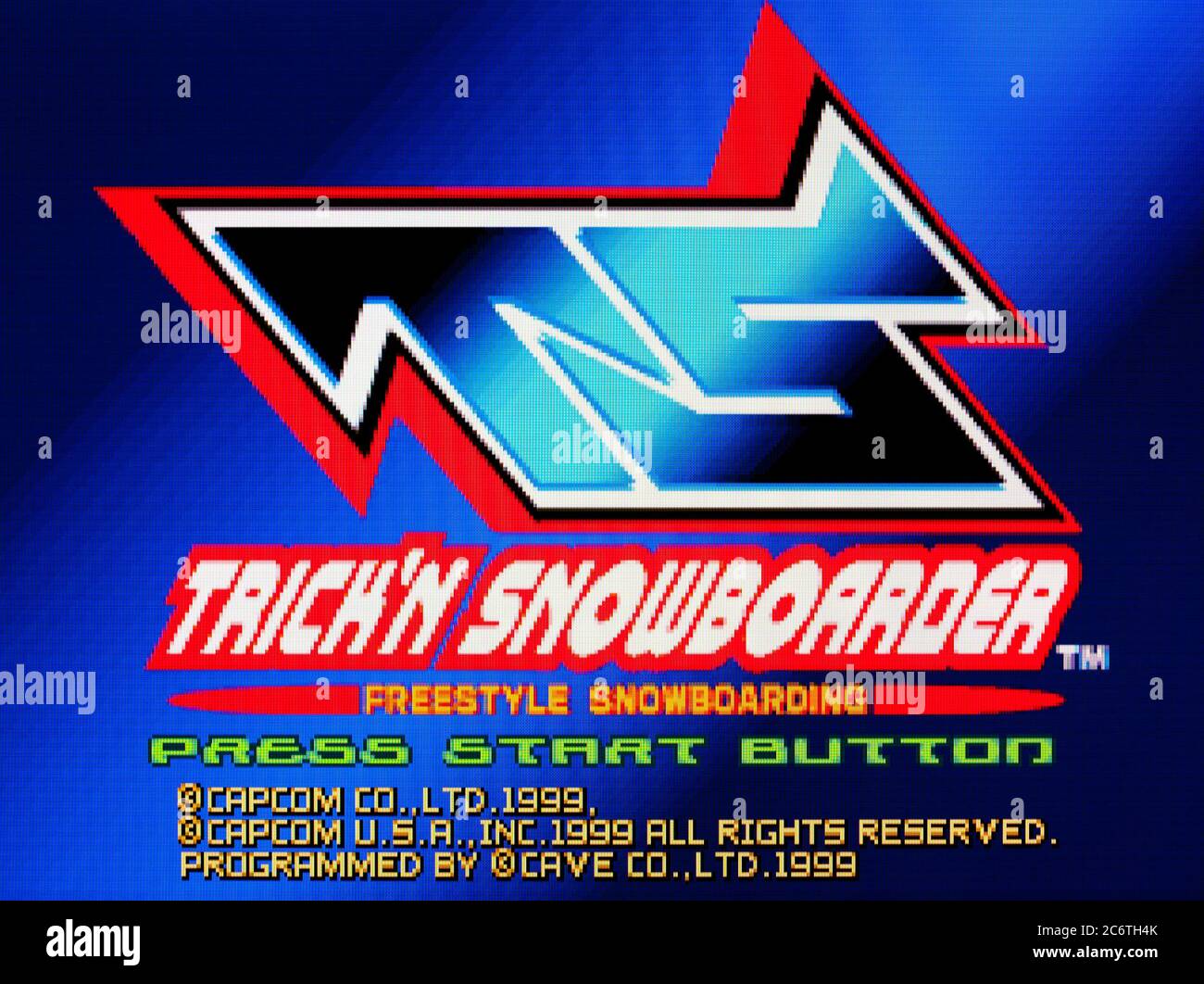 Trick'n Snowboarder - Sony PlayStation 1 PS1 PSX - solo para uso editorial Foto de stock