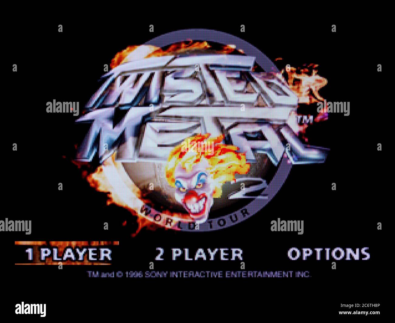 Twisted Metal 2 - Sony PlayStation 1 PS1 PSX - solo para uso editorial Foto de stock